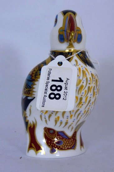Royal Crown Derby Paperweight Puffin
