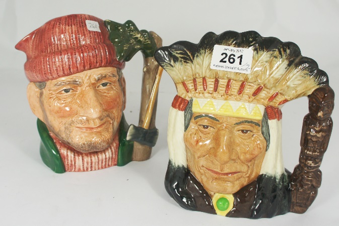 Royal Doulton Large Character Jugs 156bba