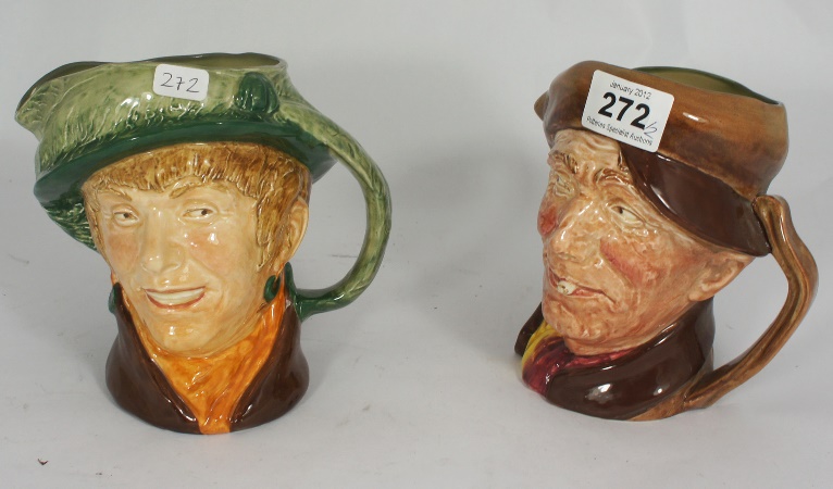 Royal Doulton Large Character Jugs