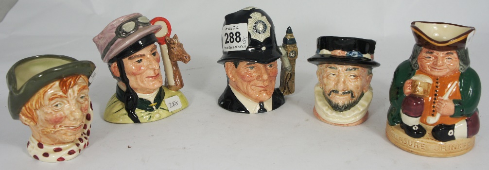 Royal Doulton Small Character Jugs 156bd4