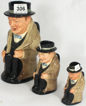 Royal Doulton Graduated Winston Churchill