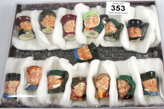 A collection of Royal Doulton Tinies 156c14