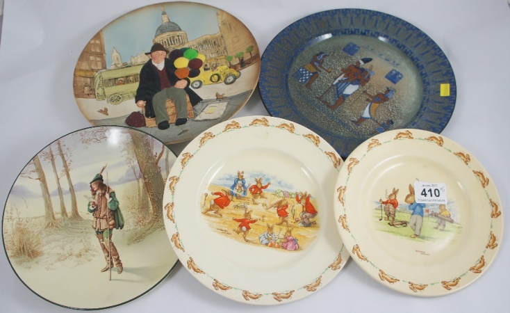 Royal Doulton Titanian Plate Decorated