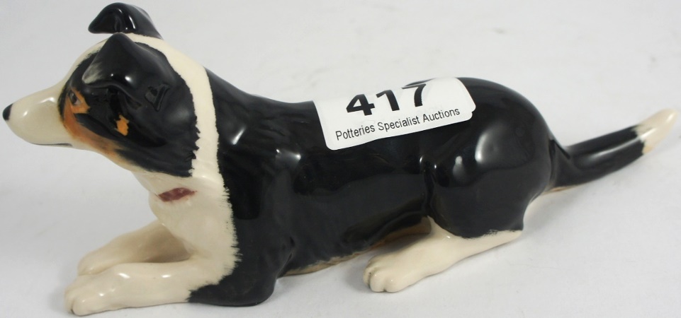 Beswick Model of a Seated Collie Dog