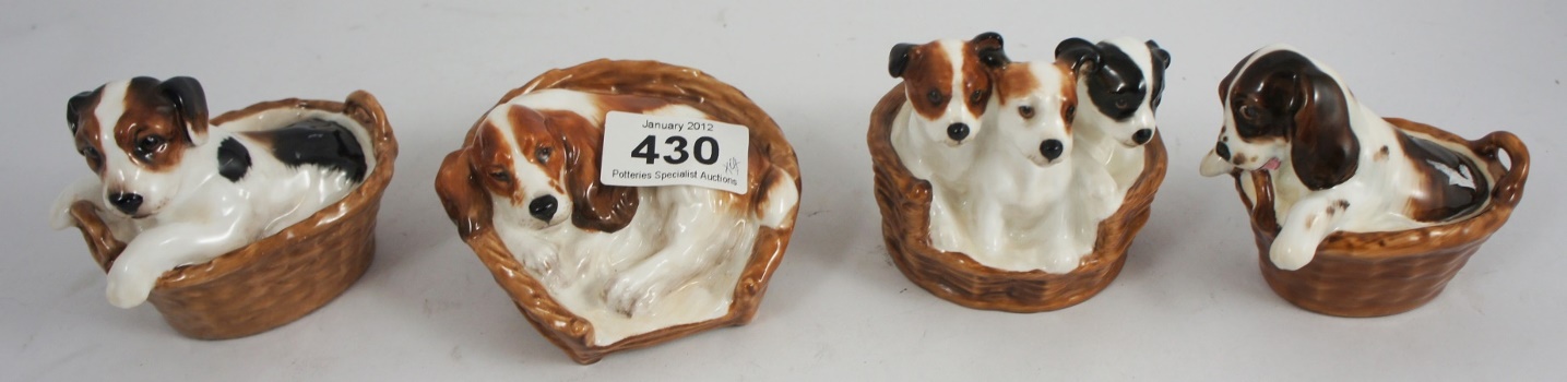 A collection of Royal Doulton Puppy 156c5d