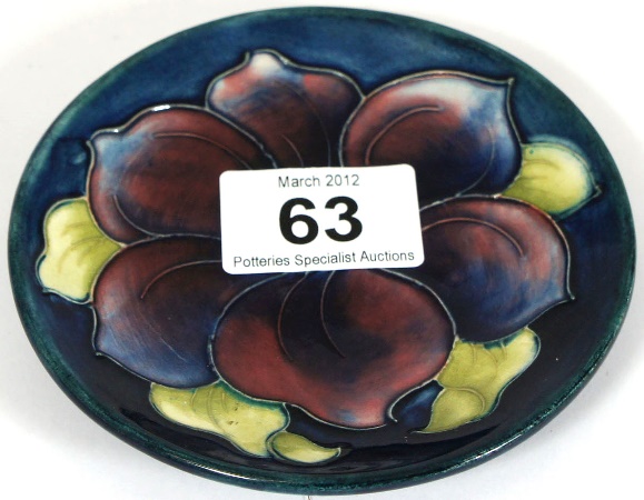 Moorcroft Pansies Coaster 12cm 159372