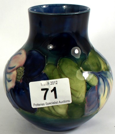 Moorcroft Vase decorated with Flowers 15937a
