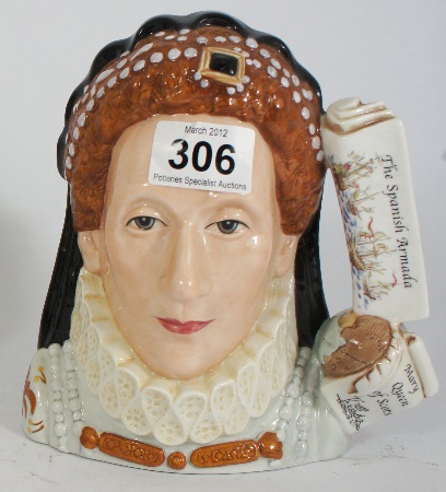 Royal Doulton Large Character Jug Queen