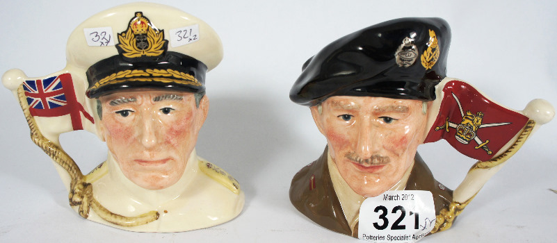 Royal Doulton Small Character Jugs Viscount