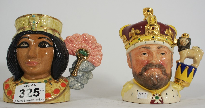 Royal Doulton Small Character Jugs King