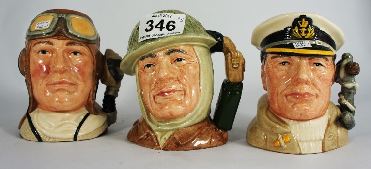 Royal Doulton Small Character Jugs