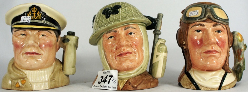 Royal Doulton Small Character Jugs