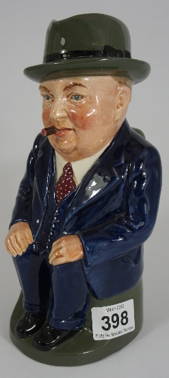 Royal Doulton Large Toby Jug Cliff Cornell