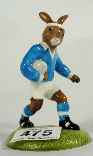 Royal Doulton Bunnykins Figures Rugby