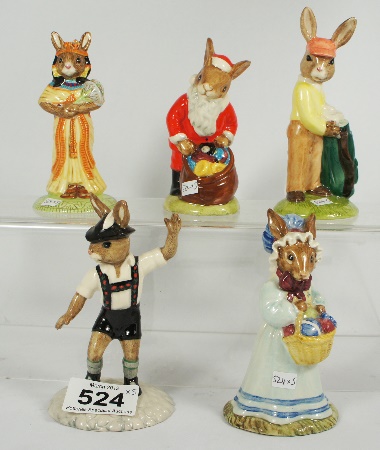 Royal Doulton Bunnykins Figures Tyrolean