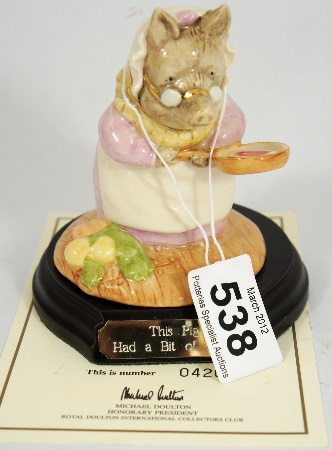 Rare Beswick Beatrix Potter Tableau 15952f