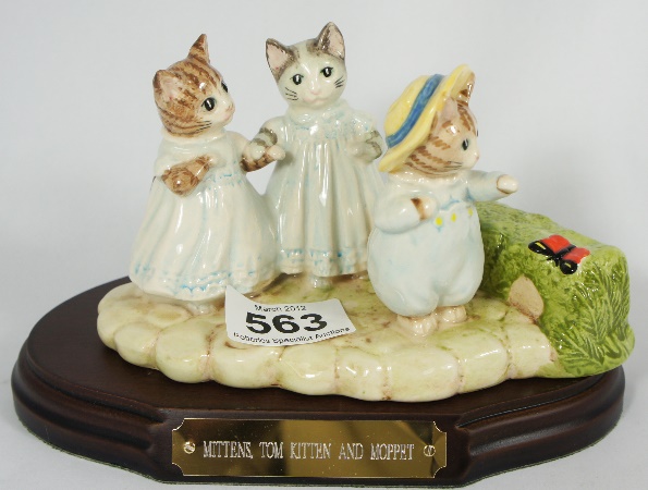 Beswick Beatrix Potter Tableau