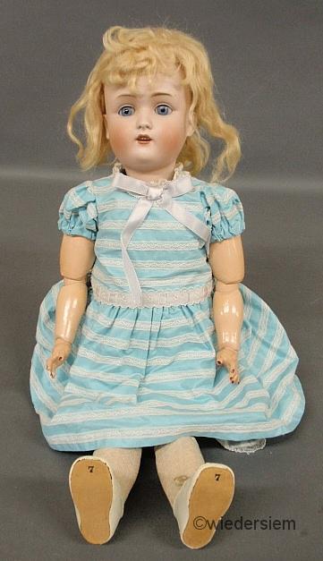 German bisque head doll #168 with composition