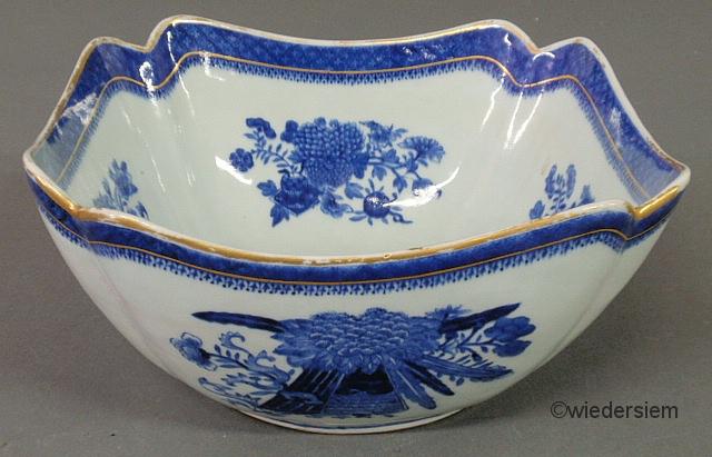 Chinese blue and white Nanking porcelain