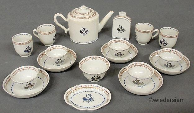 Chinese export porcelain childs tea