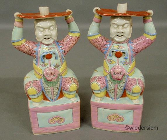 Pair of Chinese porcelain Chien-lung