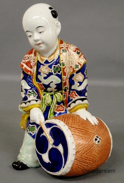 Chinese export porcelain figure of a