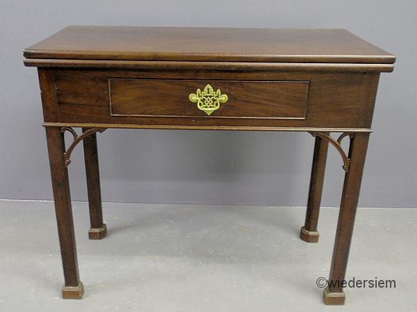 Philadelphia Chippendale mahogany