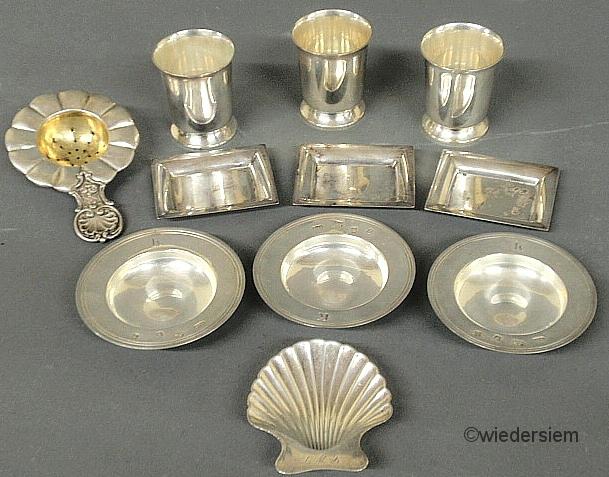 Group of Tiffany Co sterling 159793
