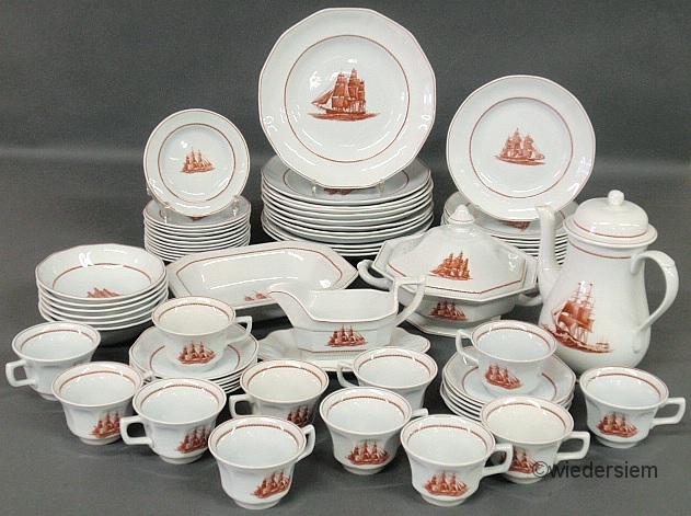 Wedgwood china service in the Flying 1597ad