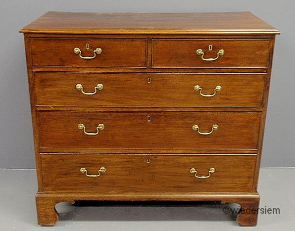 Georgian mahogany chest of drawers c.1780
