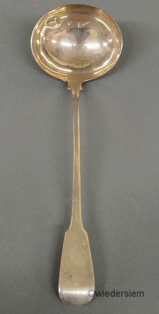 Georgian silver ladle hallmarked  159806