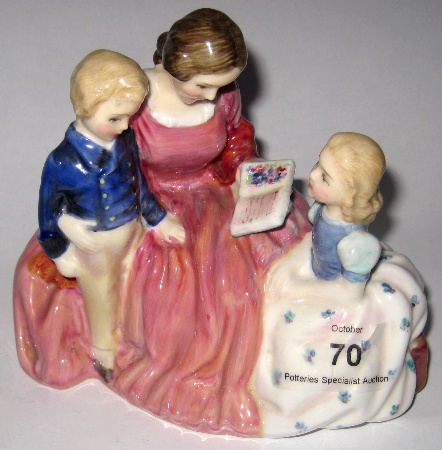 Royal Doulton Figure Bed Time Story