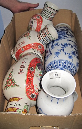 Collection of Large Oriental Vases 15988f