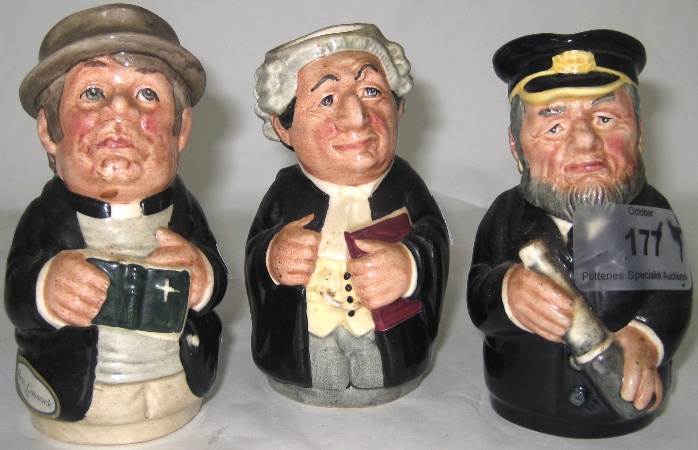 Bairstow Manor Pottery Set of Dickens