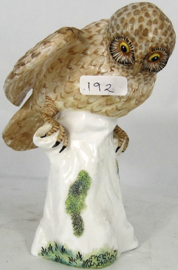 Crown Staffordshire Model of a Hawk