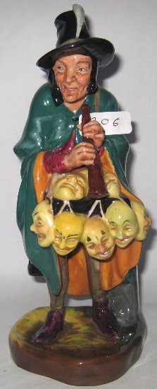 Royal Doulton Figure The Mask Seller 1598c7