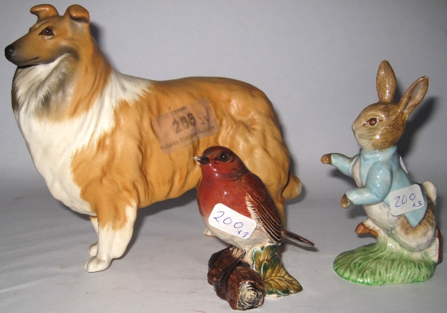 Beswick Large Collie in Matt Beswick 1598c2