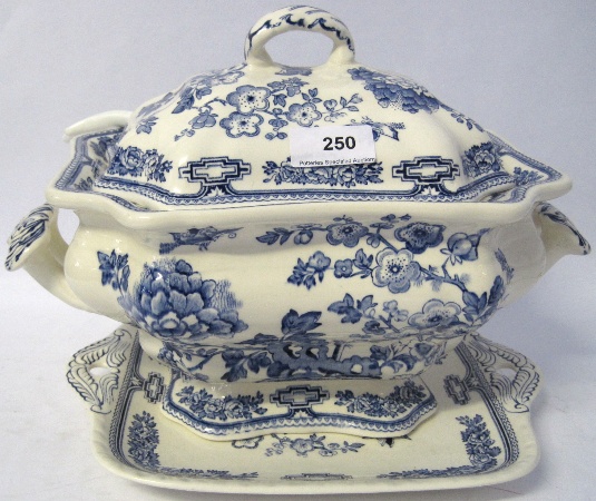 Masons Ironstone Blue & White Lidded