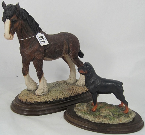 Resin Sculptures Of Shire Horse