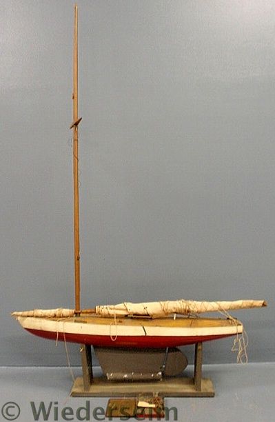 Large pond boat c.1940 with lead keel