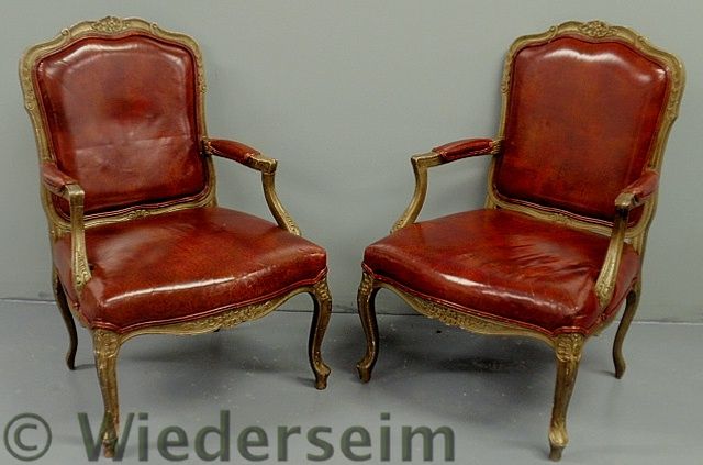 Pair of Maitland Smith French style 1599ef