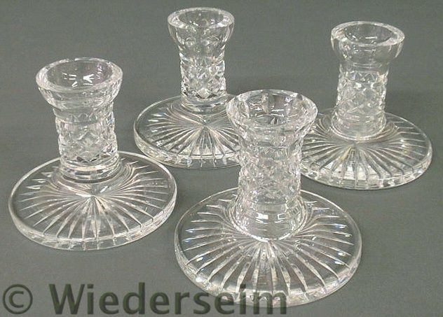 Set of four signed Waterford crystal 1599fc