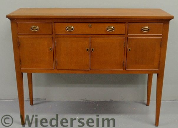 Hepplewhite style mahogany sideboard