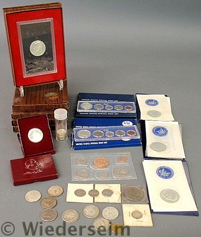 Eisenhower silver dollar proofs