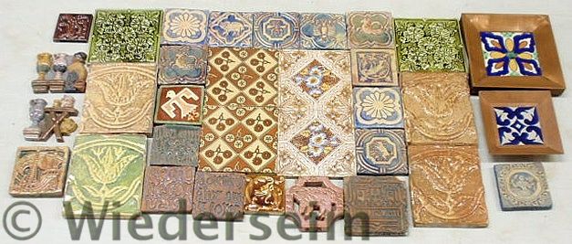 Collection of Mercer tiles including