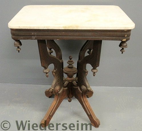 Victorian walnut occasional table