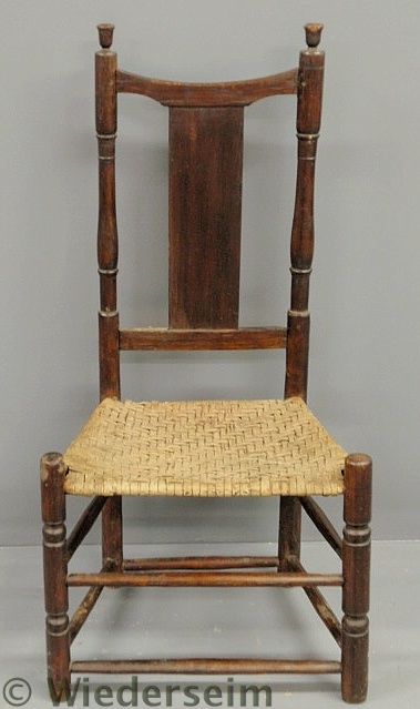 New York maple side chair 18th