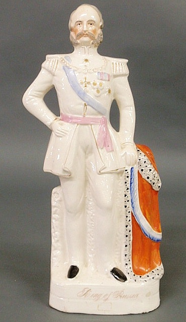 Staffordshire figure King of Prussia  159cbe