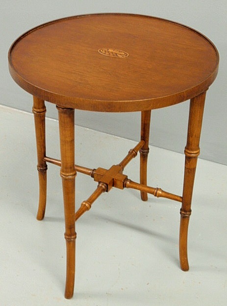 Baker Furniture inlaid mahogany 159cdf