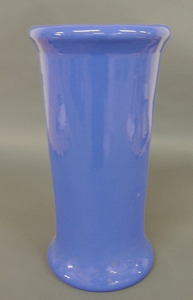 Blue glazed ceramic umbrella stand 159cfd